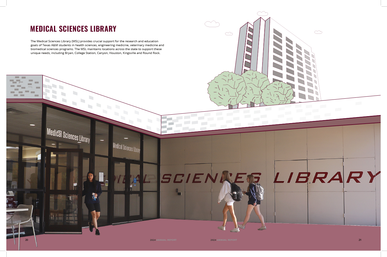 Cover of 2024 Texas A&M Annual Report